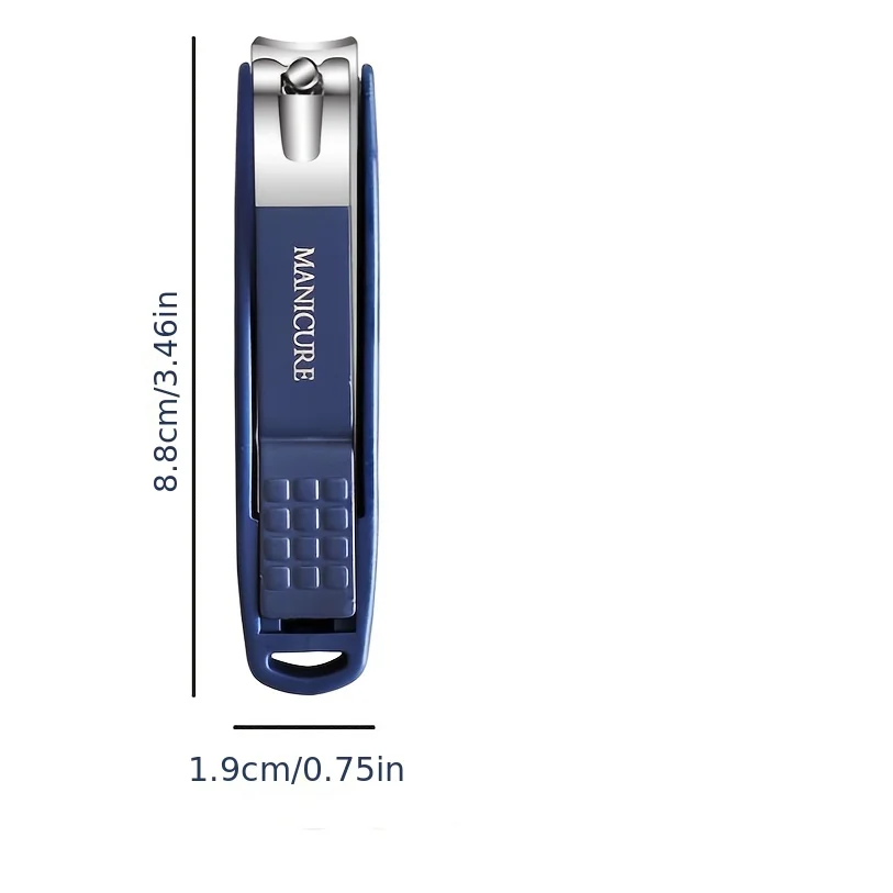 High-Quality Splash-Proof Nail Clippers with Storage Box