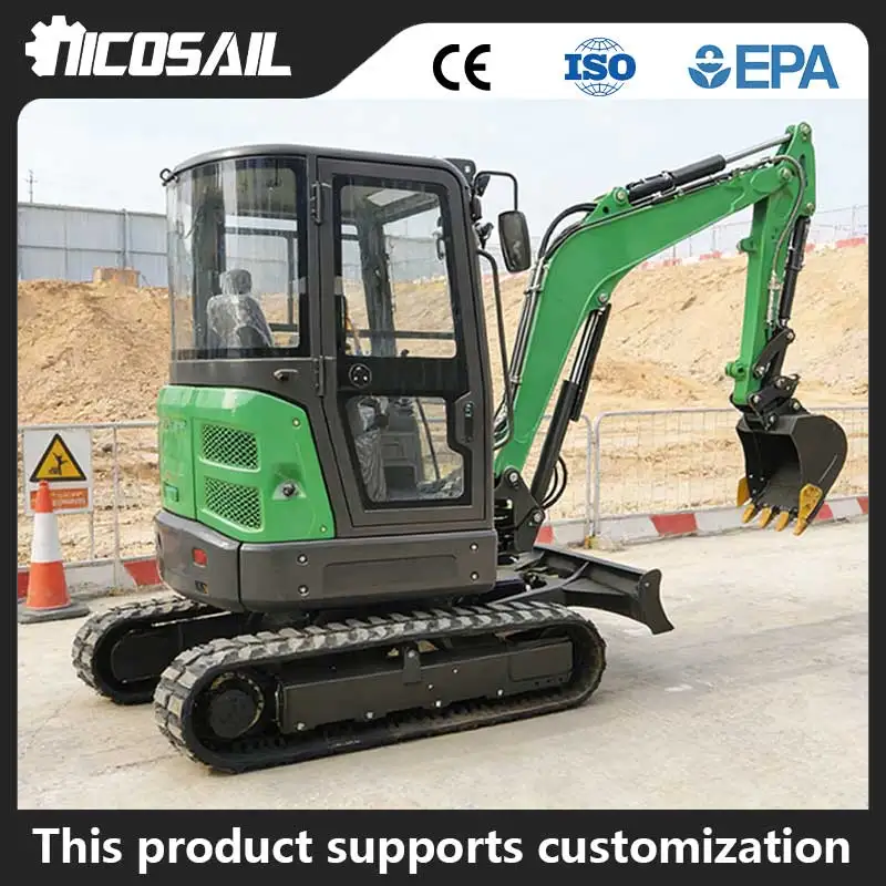 Joystick Control 4Ton Mini Excavator Reliable Quality Mini Excavator For Small Business And Farm