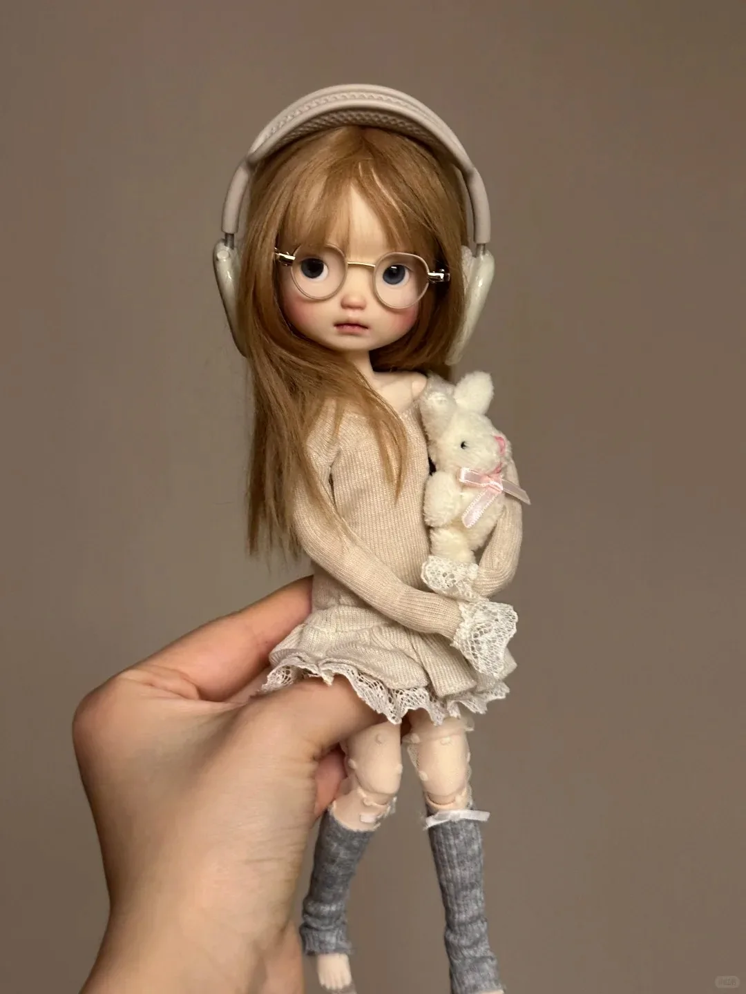 2025 Aangepaste Qbaby 1/6 BJD pop K2 meisje hoogwaardige optionele make-up spot pop op voorraad collectible figuur