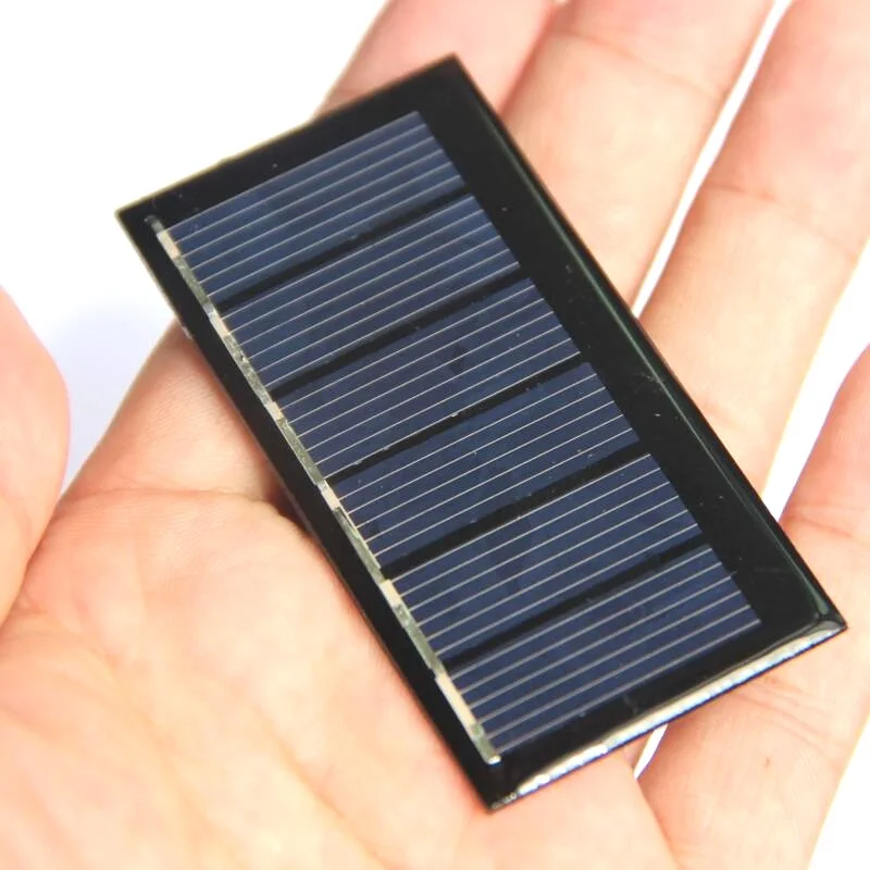 Custom 0.3W 3V 67.5*34.5MM Small Solar Panels Polycrystalline Solar Plate Mini Sunpower PV Module for DIY Learning Playboard