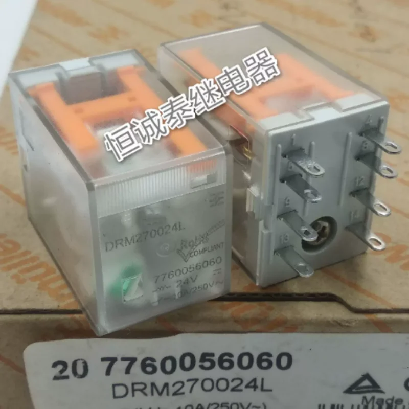 New relay DRM270024L 7760056060 DC24V 2 open 2 closed 10A