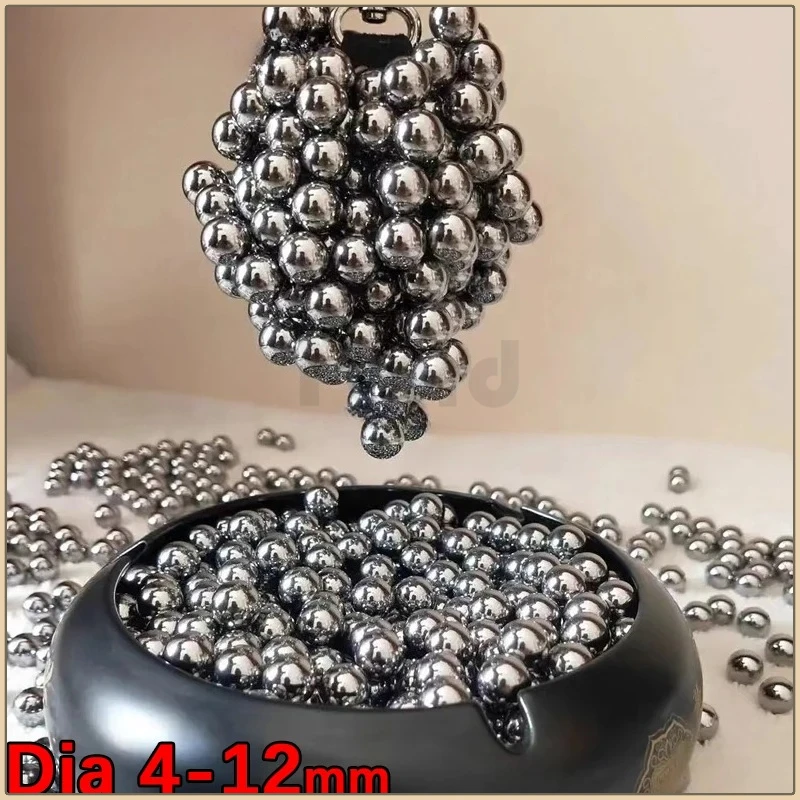 

Carbon Steel Balls - Solid round Beads 4mm-12mm Diameter for Precision Ball Valves And Bearings