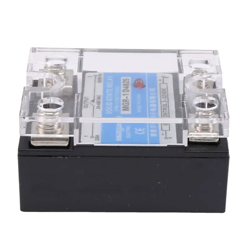 A01K-MGR-1 D4825 Single-Phase Solid State Relay SSR 25A DC 3-32 V AC 24-480 V