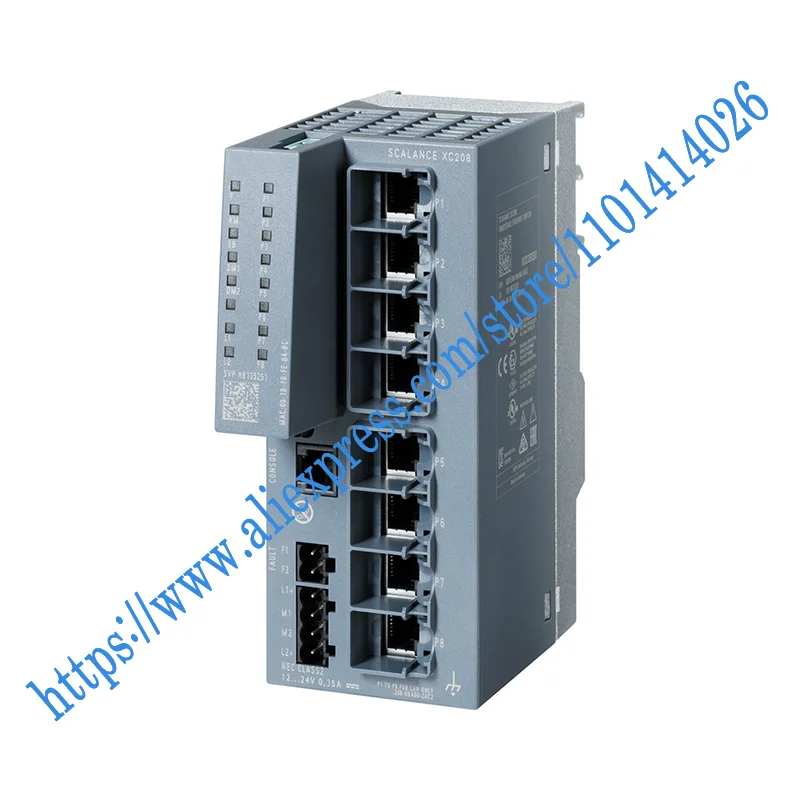 New Original 6GK5208-0BA00-2AC2 6GK5206-2BB00-2AC2 Switch RJ45 port redundant power supply temperature range -40 ° C to+70 ° C