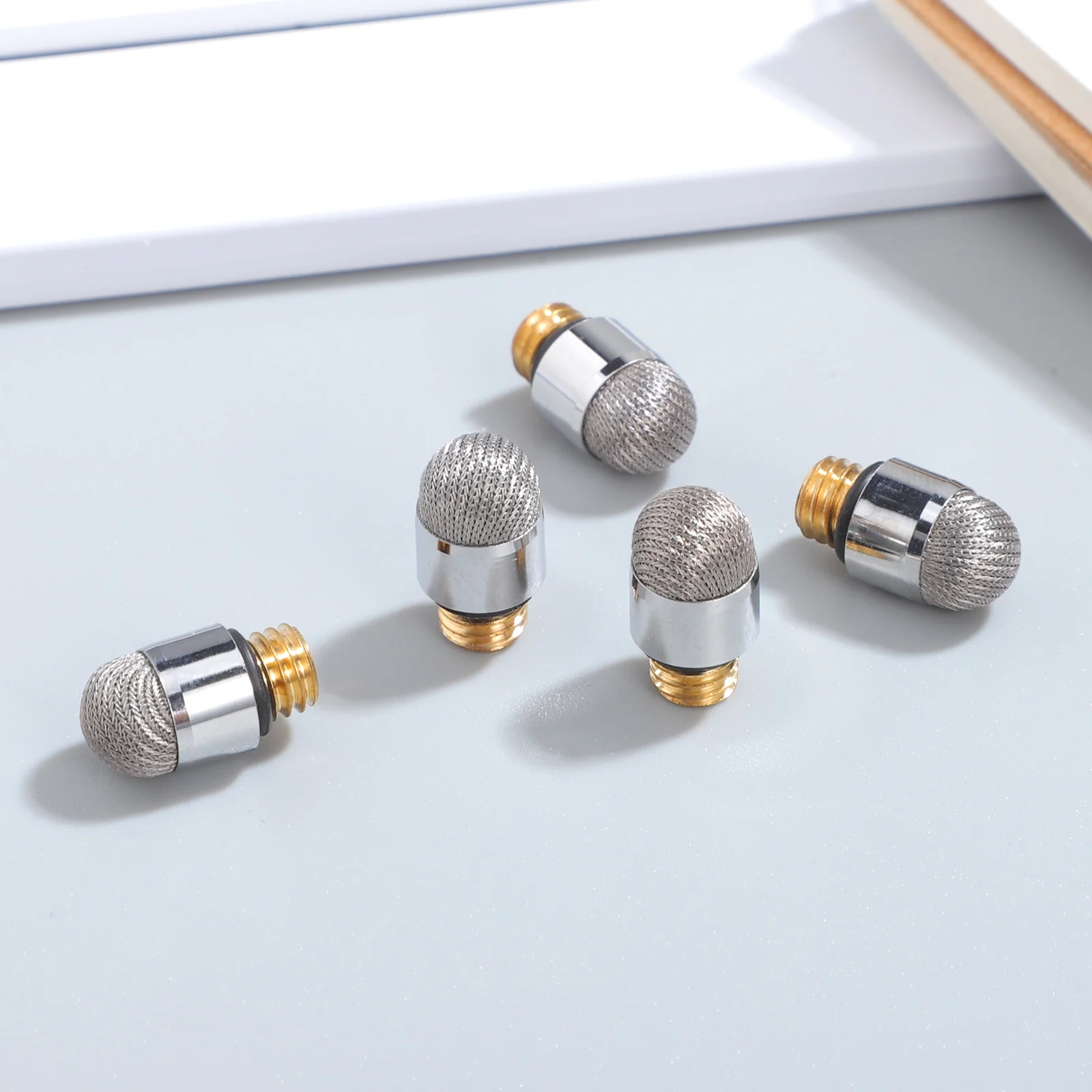 

5Pcs Mesh Fiber Stylus Pen Tips Replacement Conductive Touch Screen Nibs Universal Fit for Capacitive Pens High Sensitivity