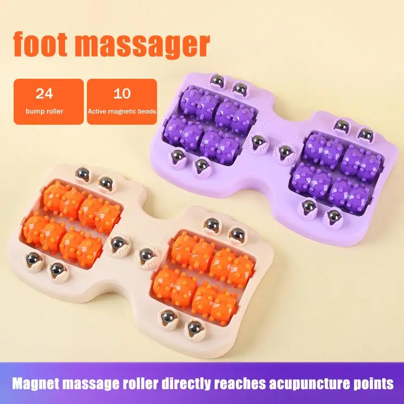 Reflexology Massage Roller with Raised Cat Paw Design, Accurate Foot Acupressure Massager for Care and Relaxation