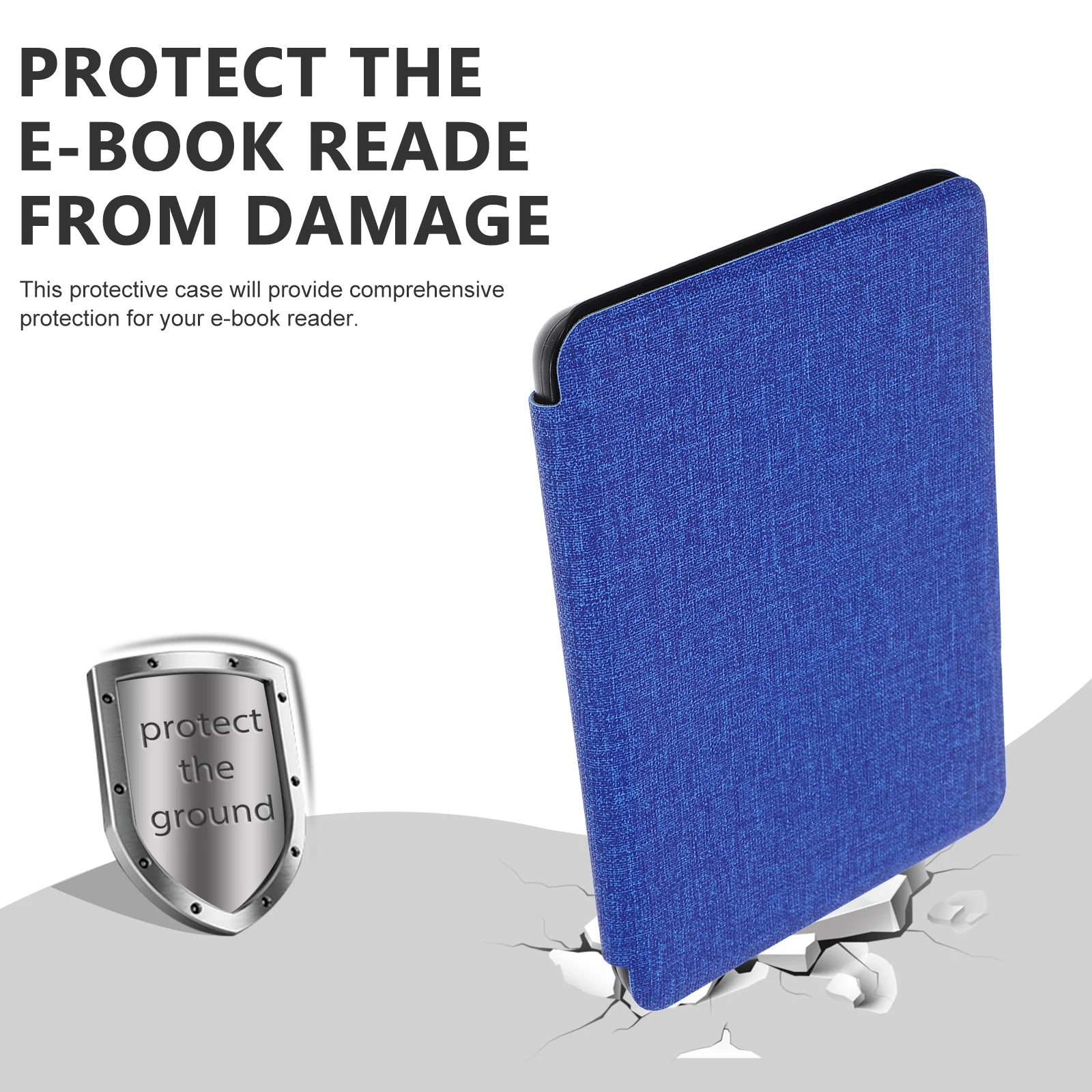 

Textile Protective Cover E-reader Pu Protector Accessory Book Ebook Case Sleeve Cup