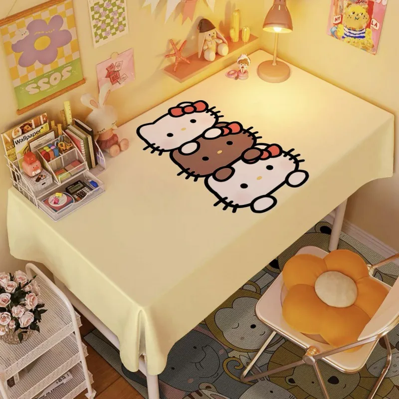 

Home Dining Tablecloth Dormitory Desk Coffee Table Dustproof Decorative Cloths