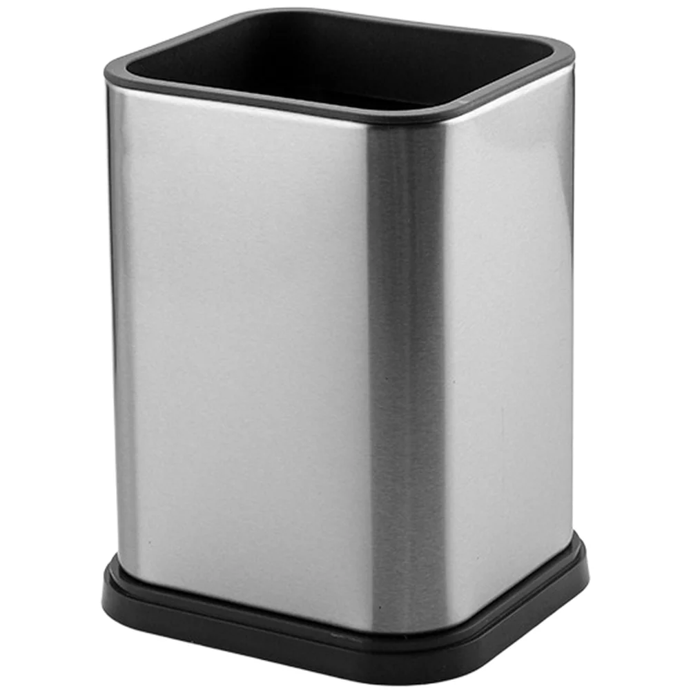 Chopstick Holder Constructed from 430 Stainless Steel with Stable Base and Drainage Holes for Moisture Control