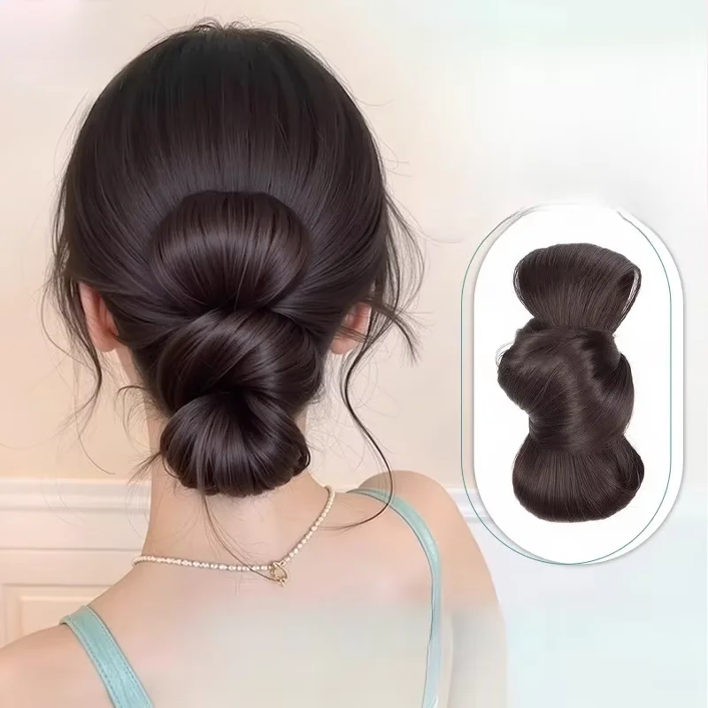الحلو القوس كعكة رئيس شعر مستعار اصطناعي أنيق زهرة طبيعية برعم رئيس السيدات شعر مستعار إكسسوارات الشعر العصرية