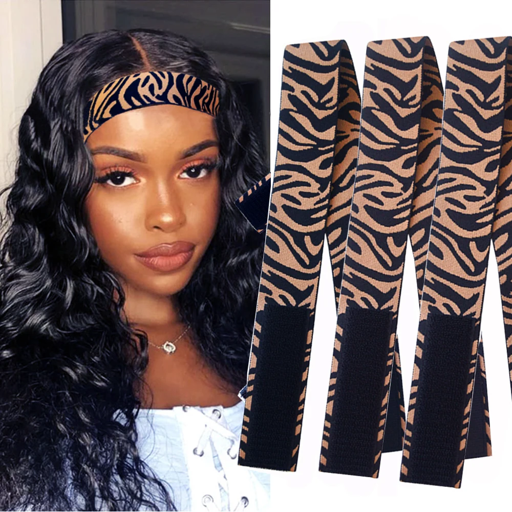 

Elastic Headband For Lace Frontal Melt,5 pcs Lace Melting Band For Lace Wigs, Lace Band Wig Bands For Edges Wig Melt Band, Wigs