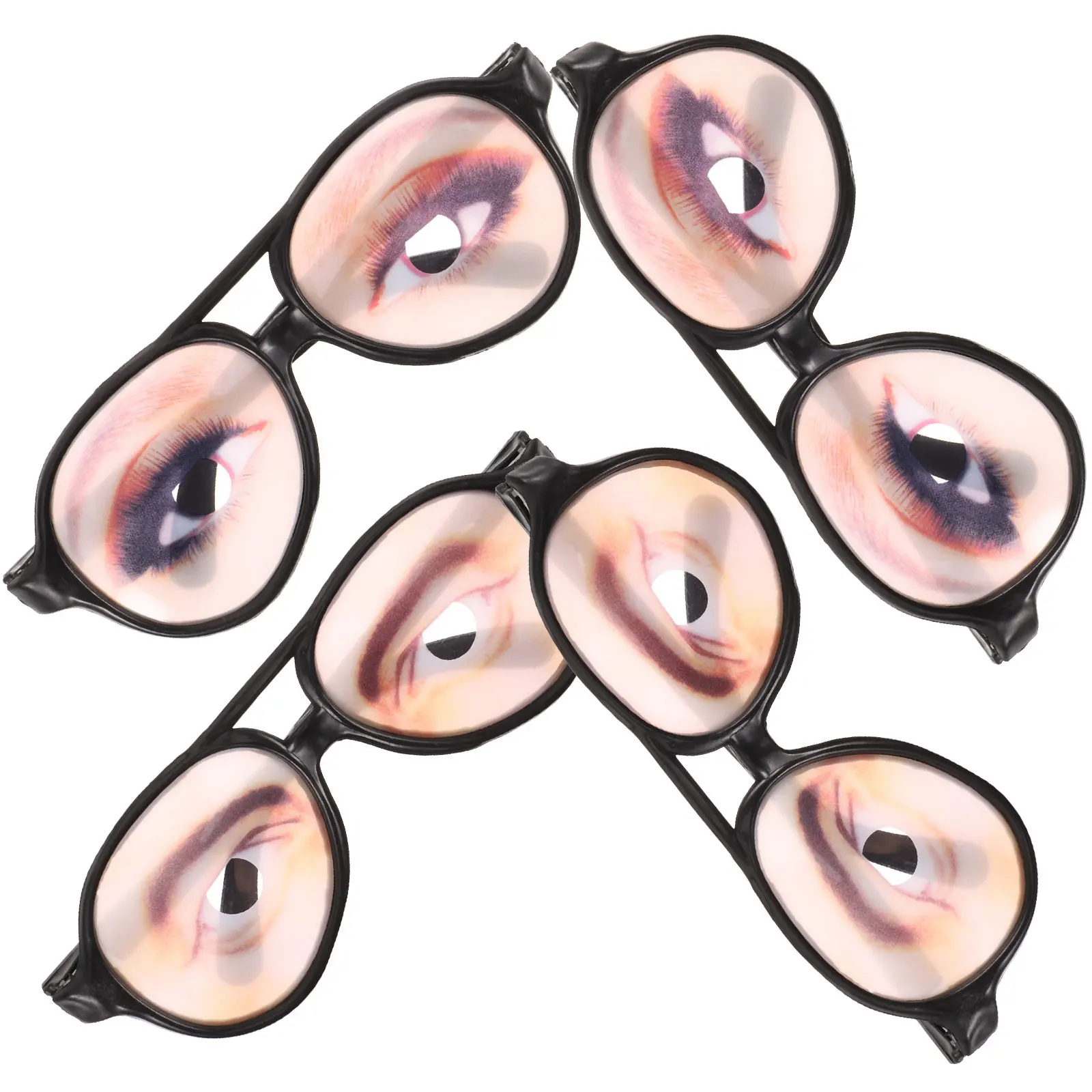 

4 шт. забавные очки для вечеринок, необычные аксессуары для фотосессий, карнавальные очки на день рождения, декоративные очки для костюмов, веселые аксессуары