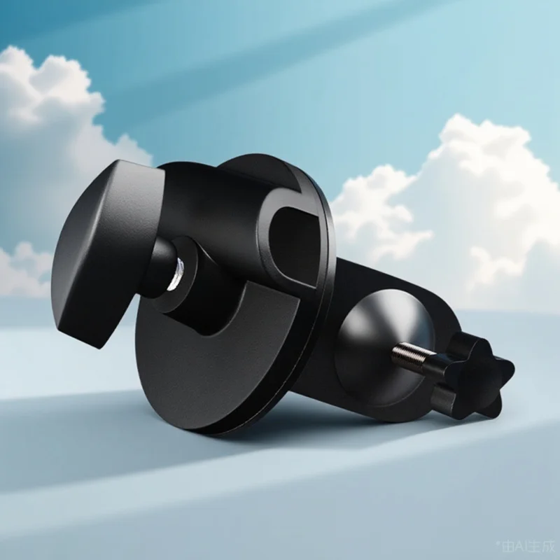 

Microphone Stand Clamp 19Mm Rotating Plate Adjustable Mic Clip For Boom Arm Desk Mount Studio Stage Performance Mic Stand