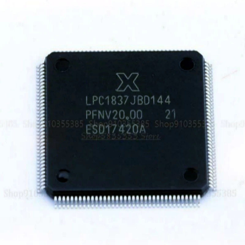 1-10pcs New LPC1837JBD144 LPC1837JBD144E QFP-144 32-bit flash memory 136KB microcontroller chip