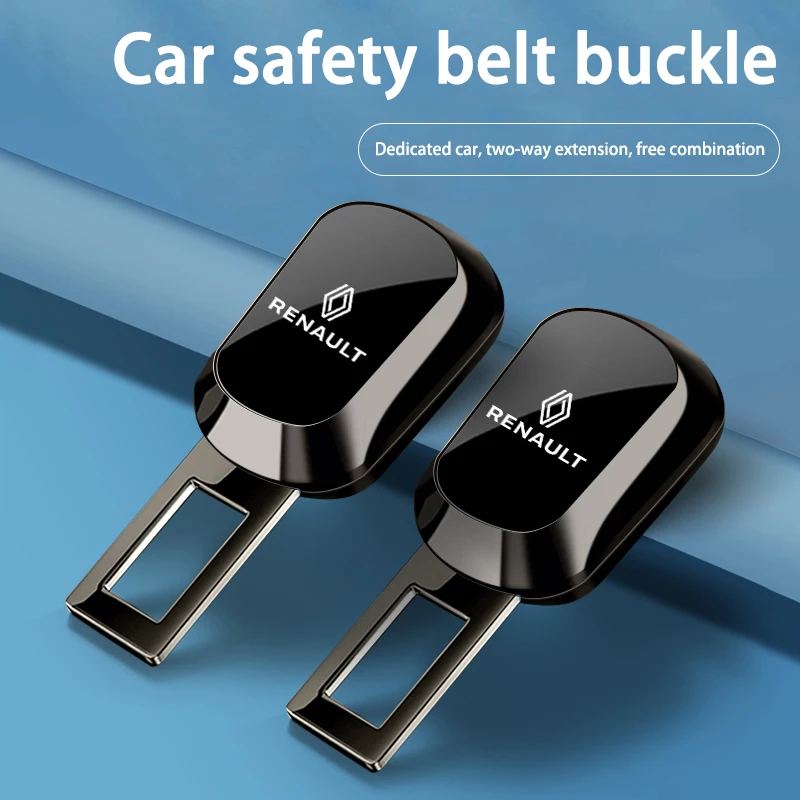 Extensor de Cinturón de Seguridad para Auto, Clip de Bloqueo de Cinturón de Seguridad para Renault Clio, Megane, Captur, Master, Logan, Duster, Sport, Accesorios para Auto