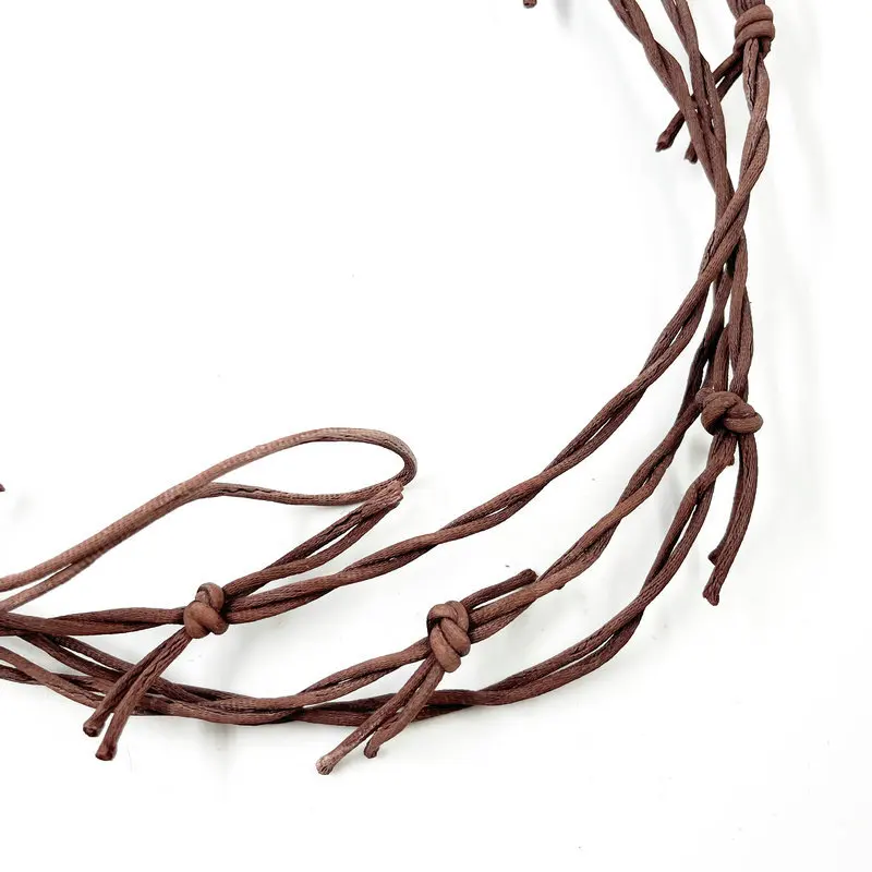 Halloween Simulation Plastic Wire Ghost Festival Wicker Accessories