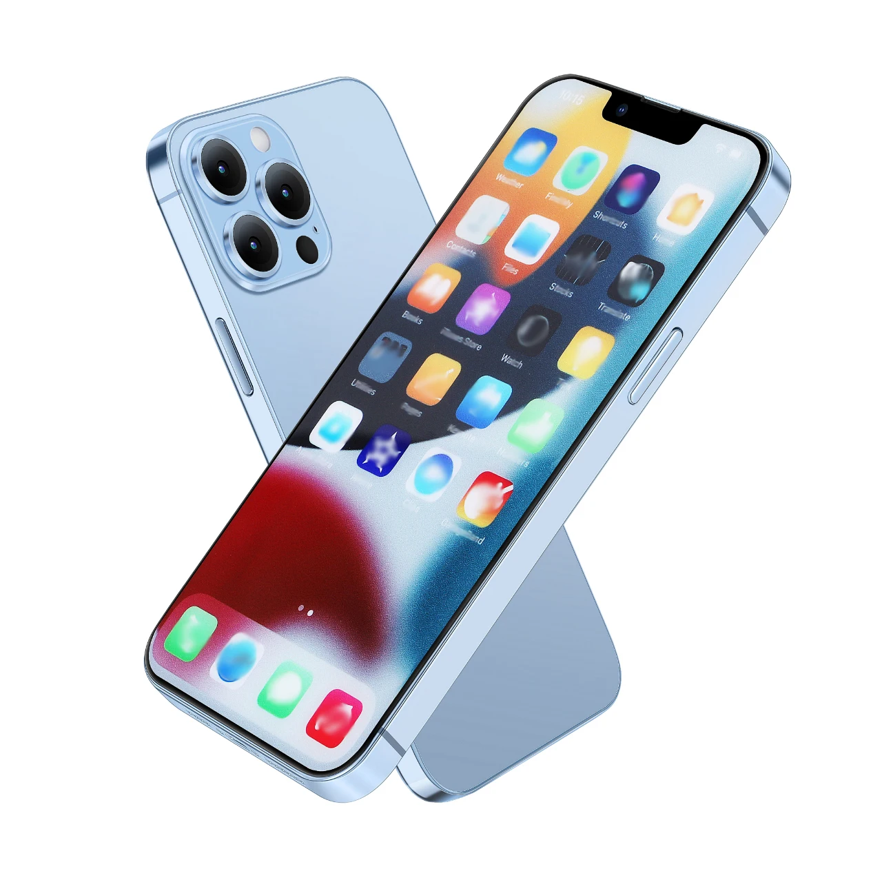 

Манекен-поддельная модель телефона, выглядит как настоящий телефон, совместимый с телефоном 13 Pro max Blue, для дисплея магазина сотового телефона