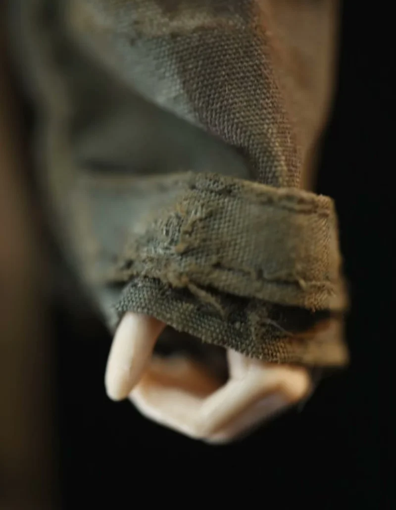 1/6 Scale Soldier Jumpsuit Uniform Model for 12''Waste Soil Style