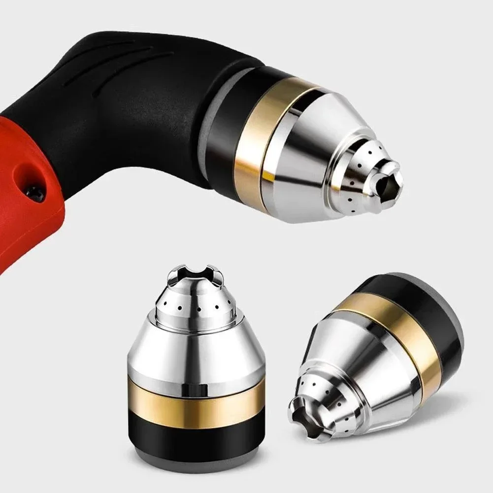 Plasma Tocha de Corte Acessórios Bocal Tampa Protetora Controlltable Dissipação de Calor Buraco Evitar Salpicos P80 P80