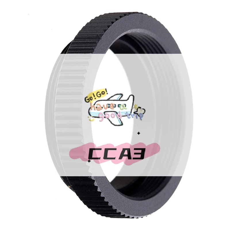 

C-MOUNT-Extension Tube Adapter, C-CS Mount Adaptor, Spacer Ring for CCTV Lens, 5mm