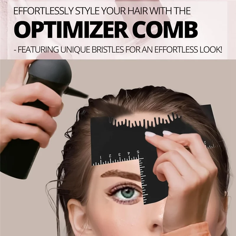 أداة تشكيل خط الشعر A25U للرجال للتقليم والتصفيف للحلاقين دليل تحديد اللحية بطاقة صحية للمرأة