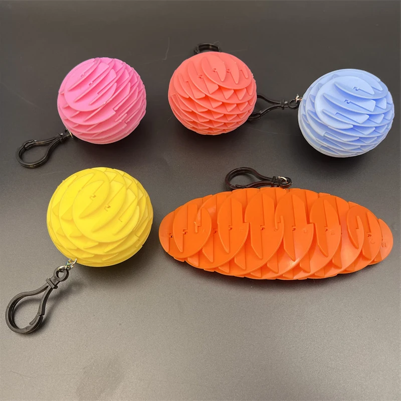 3D Teleskop Dekompression Elastische Mesh Spielzeug Stress Relief Kleine Wurm Dekompression Artefakt Tragbare Fidgets Wurm Neuartige Spielzeug – Detail 6