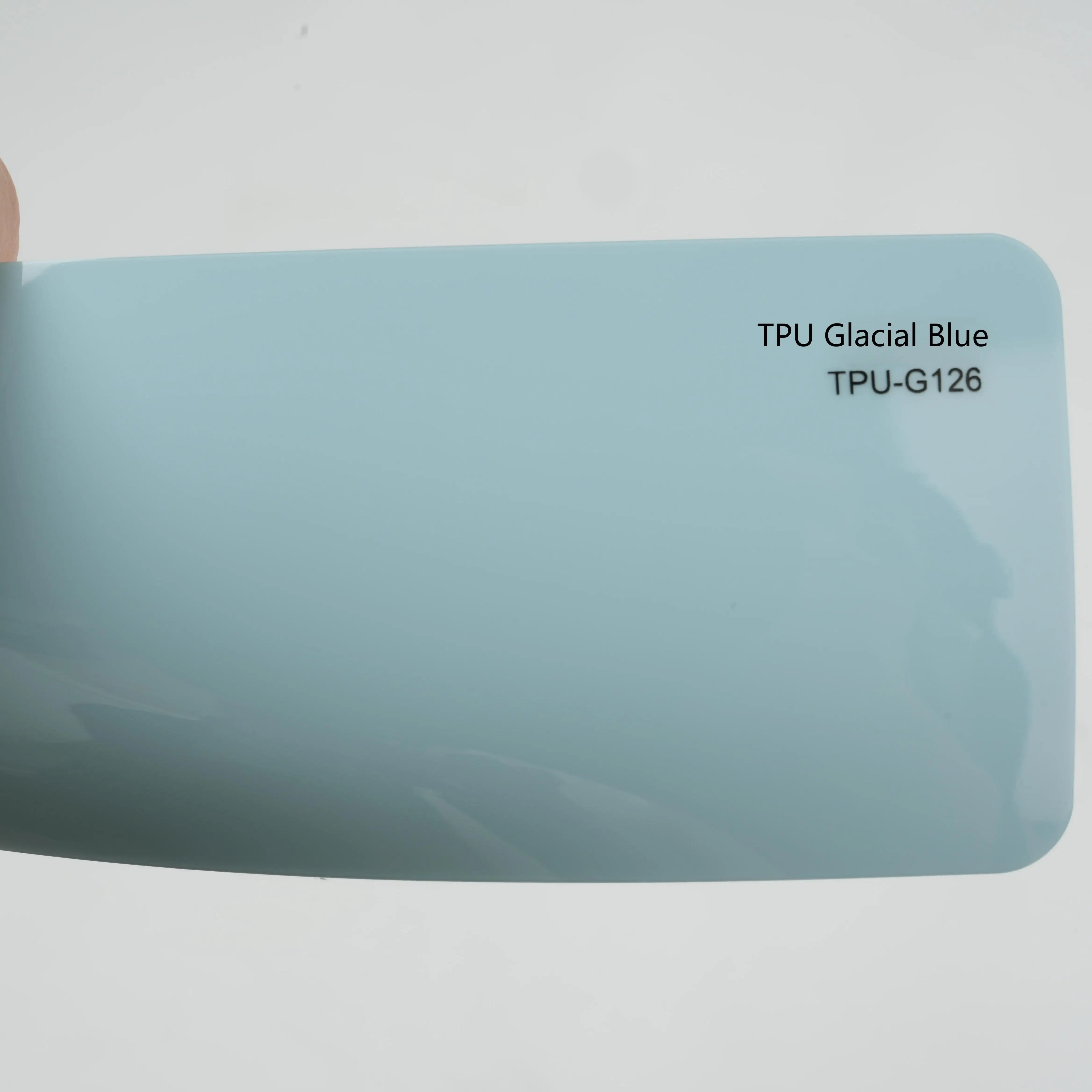 Anti Scratch Self Healing High Stretchable Colored PPF TPU Glacial Blue Car Color Change Ppf Paint Protection Film