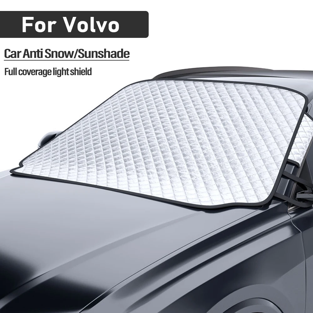 Car Sunshade Anti Snow Cover For Volvo XC60 EX90 XC90 XC40 V60 V90 S60 S90 C30 S40 V40 S80 Car Windshield Sunshade