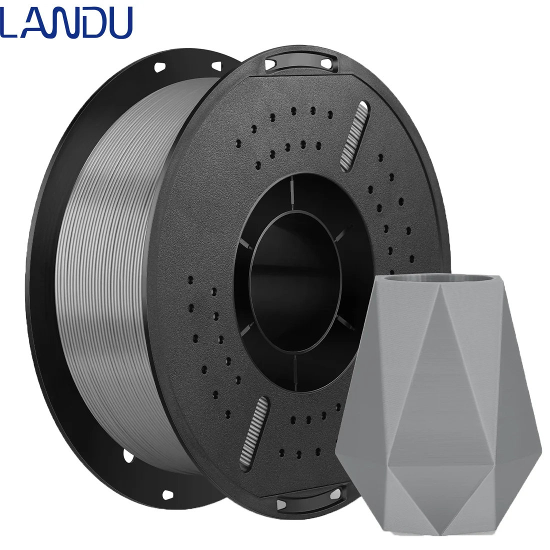 LANDU Matte PLA 3D Printer Filament Plastic 1kg 1.75mm Tangle-Free 3D Printing Vacuum Packag For Most FDM 3D Printer