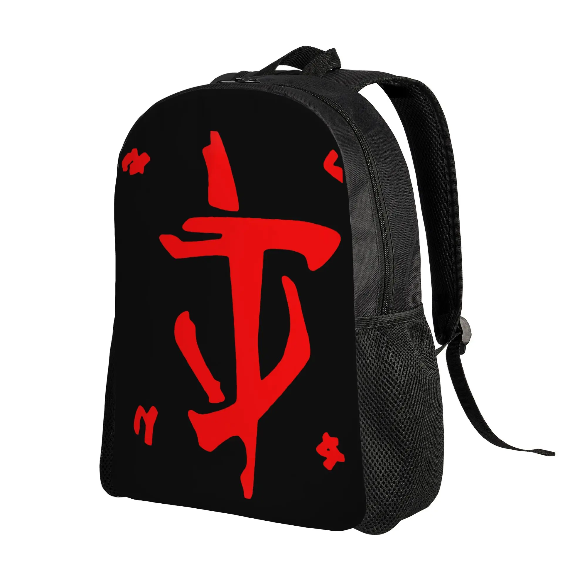 Demon Slayered Backpack Anime Characters College Backpacks Women Funny High School Bags Colorful Lightweight Rucksack