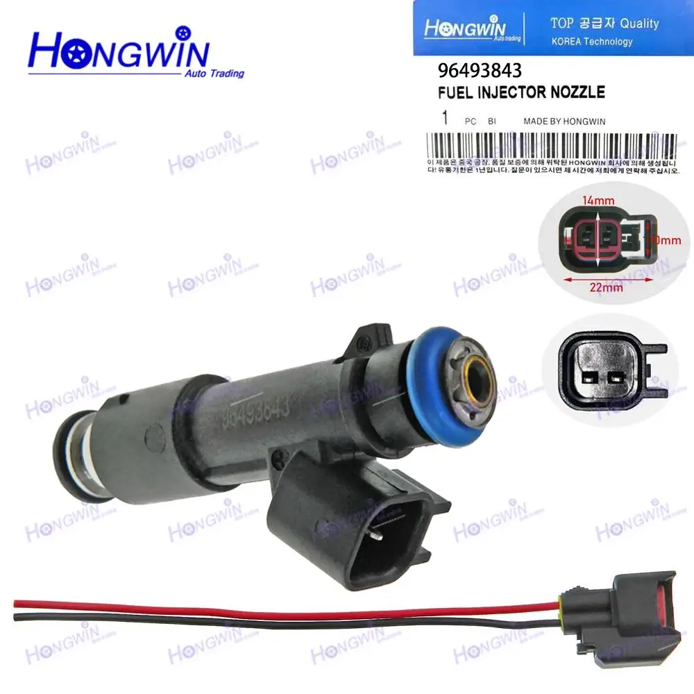 

15710-85Z10 Fuel Injectors Nozzle Plug Connector For Suzuki Forenza Reno 2.0L I4 2006 2007 2008 96493843 842-12374 FJ1130