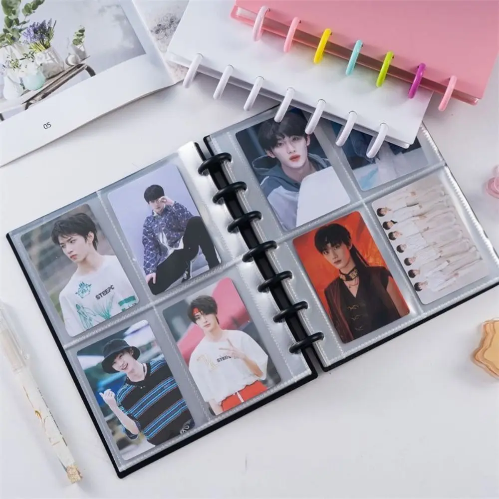 ألبوم صور متعدد الجيوب من INS مقاس 3 بوصات بطاقات Kpop Idol Collection Book Storage Photo Picture Case Star Chaser #4