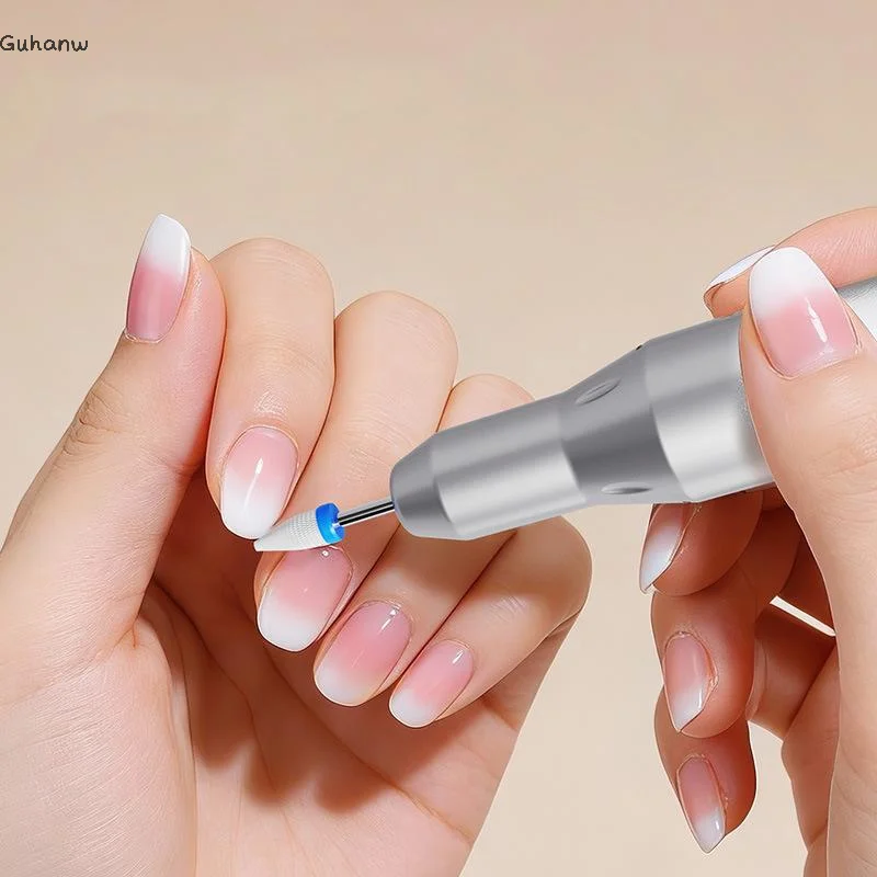 

[WHB] Аккумуляторная машинка для маникюра и педикюра 40000 об/мин с набором насадок для полировки ногтей, профессиональный комплект