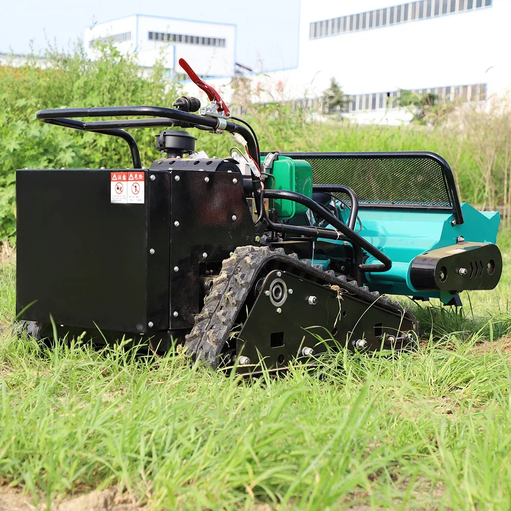 High Quality Intelligent Satellite Navigation Lawn Mower Robot for Large Lawns that Mows by Itself