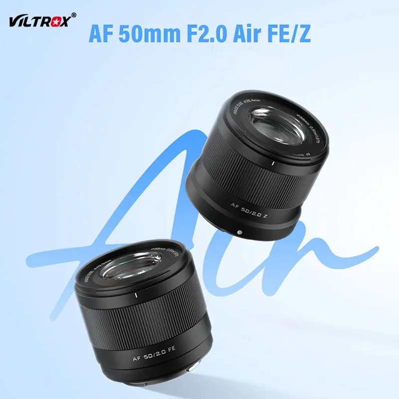 

Viltrox 50mm f2 Air Full Frame Auto Focus Lens for Sony E Nikon Z Mount, High Precision Wedding Photography Automatic 50mm Lens