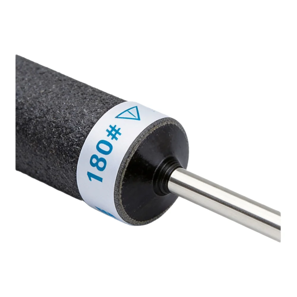 Cylinder Sandpaper Rod Grinding Head 2.35mm Shank for Rotary Tools Featuring 180-10000 Grit Range for Wood Carving and Work