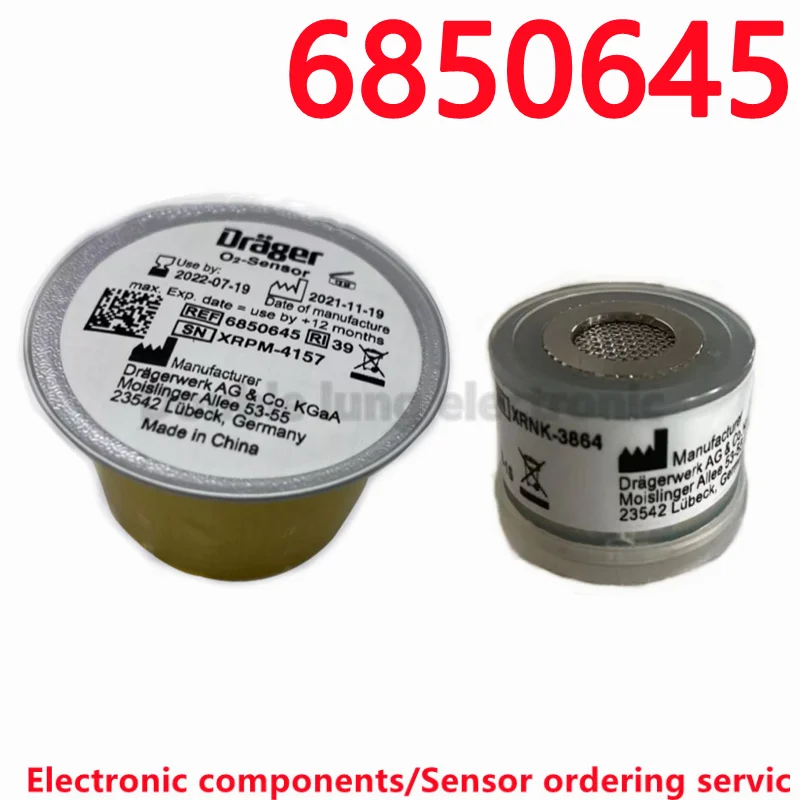 Drager Evita2/Evita4/Fabuis/Babylog Oxygen Sensor/oxygen battery O2 Sensor 6850645