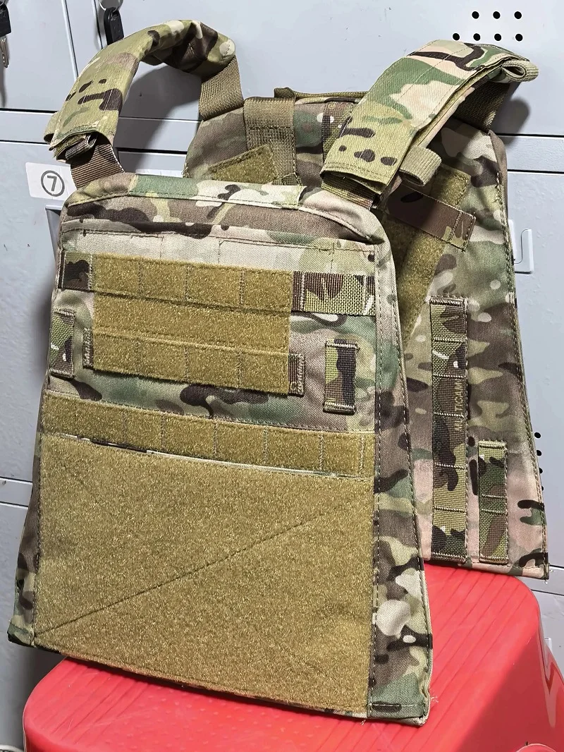 سترة خارجية - سترة تكتيكية POA 301 AVS مع ألواح أمامية وخلفية مصنوعة من نسيج النايلون المضاد للأشعة تحت الحمراء #2