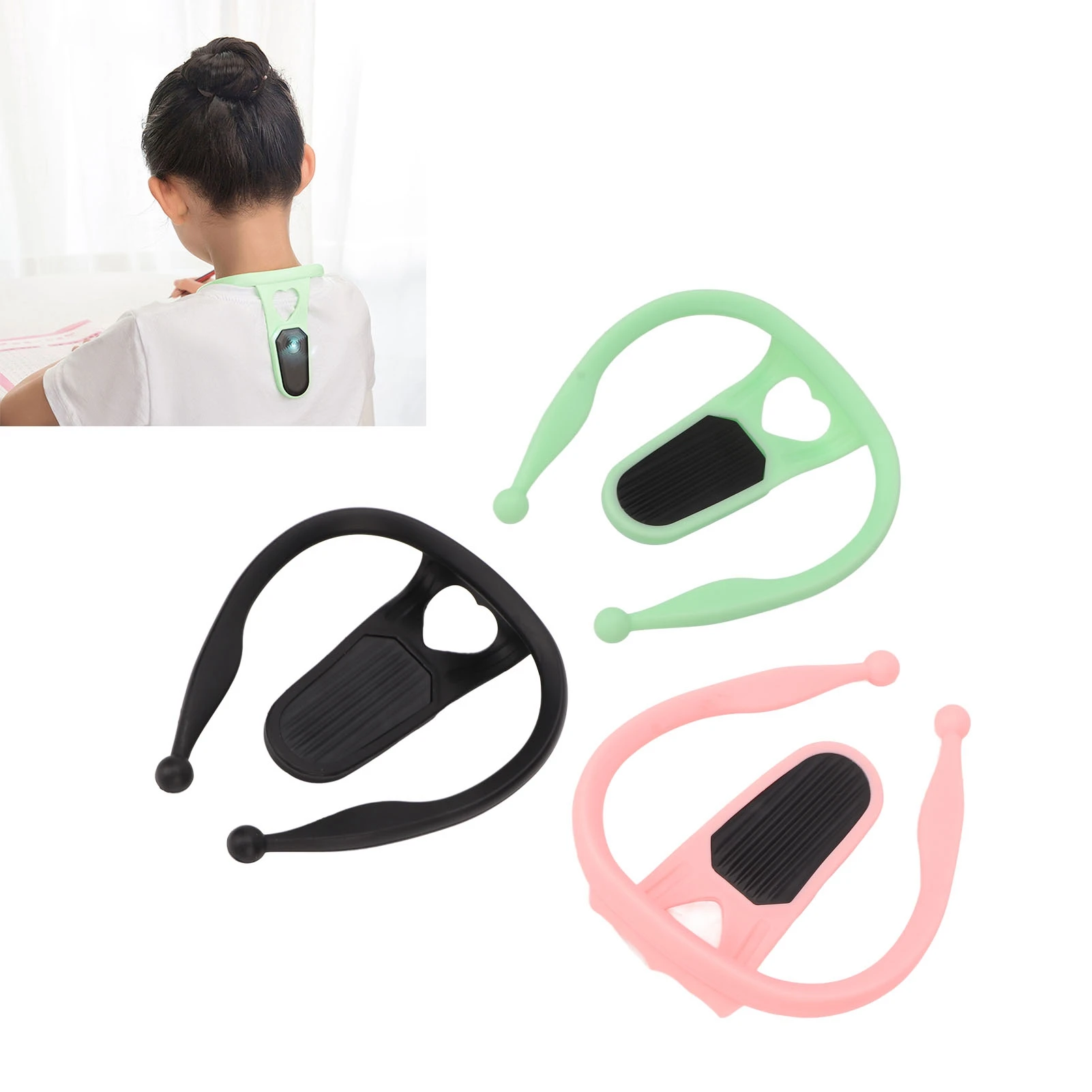 

Straight Posture Reminder Intelligent Rechargeable Electronic Back Posture Vibration Reminder 200mAh Upper Back Posture Reminder