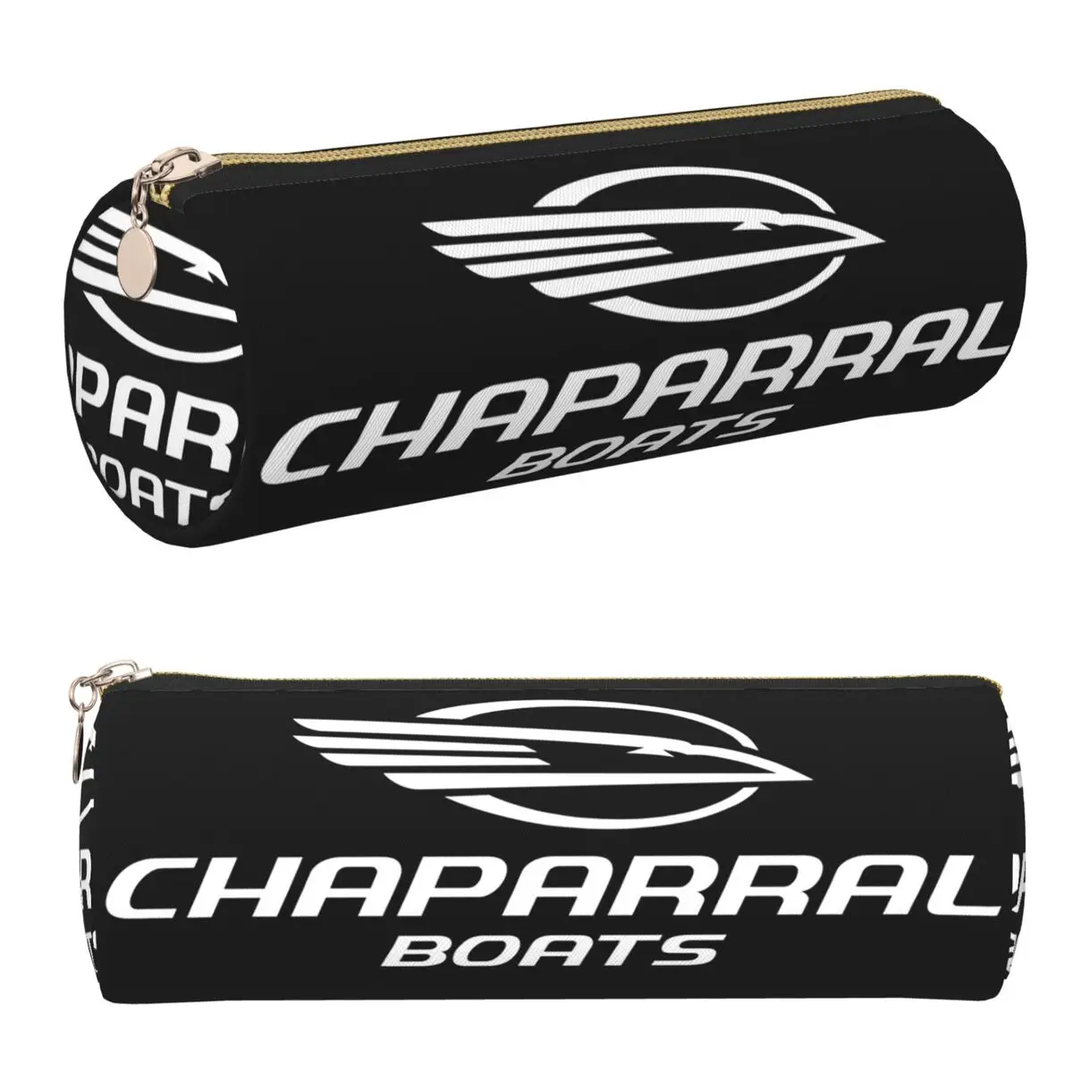 Chaparral Boats Logo POCKET SIDE Federmäppchen, Federtasche, zylindrische Stiftbox, Federmäppchen für Studenten, Schreibwaren
