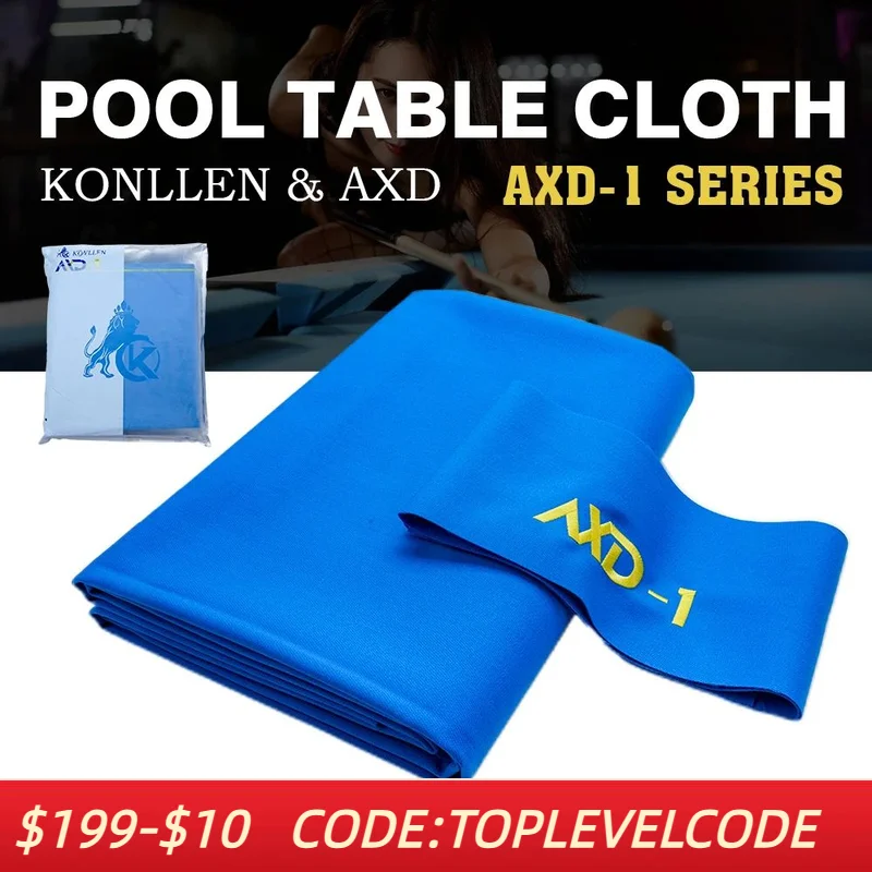 

KONLLEN Billiard Table Cloth with 9FT Pool Table Felt and 6 Cloth Strips Pre Cut for American 9 ball Pool Table Billiard Table