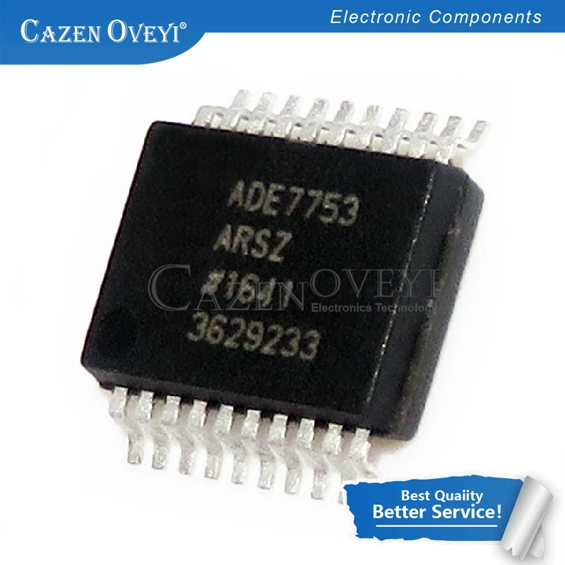 10pcs/lot ADE7753ARSZ ADE7753ARS ADE7753 SSOP-20 In Stock