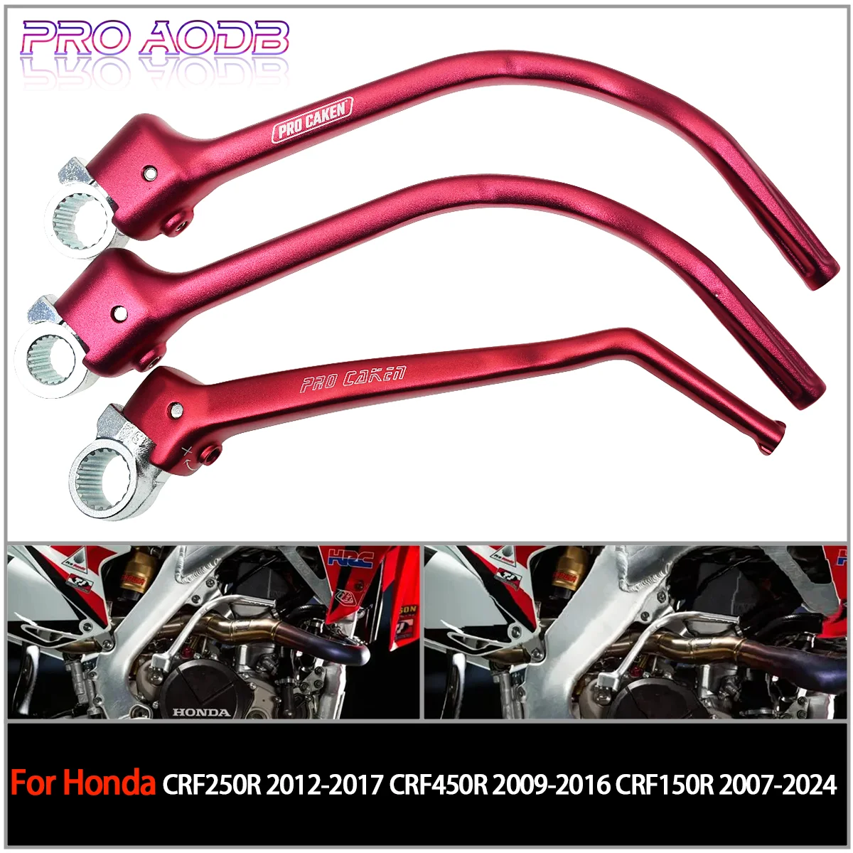 

Motorcycle Forged Kick Start Starter Lever Pedal For HONDA CRF250R CRF450R CRF150R CRF 150 250 450 R Retrofit Accessories