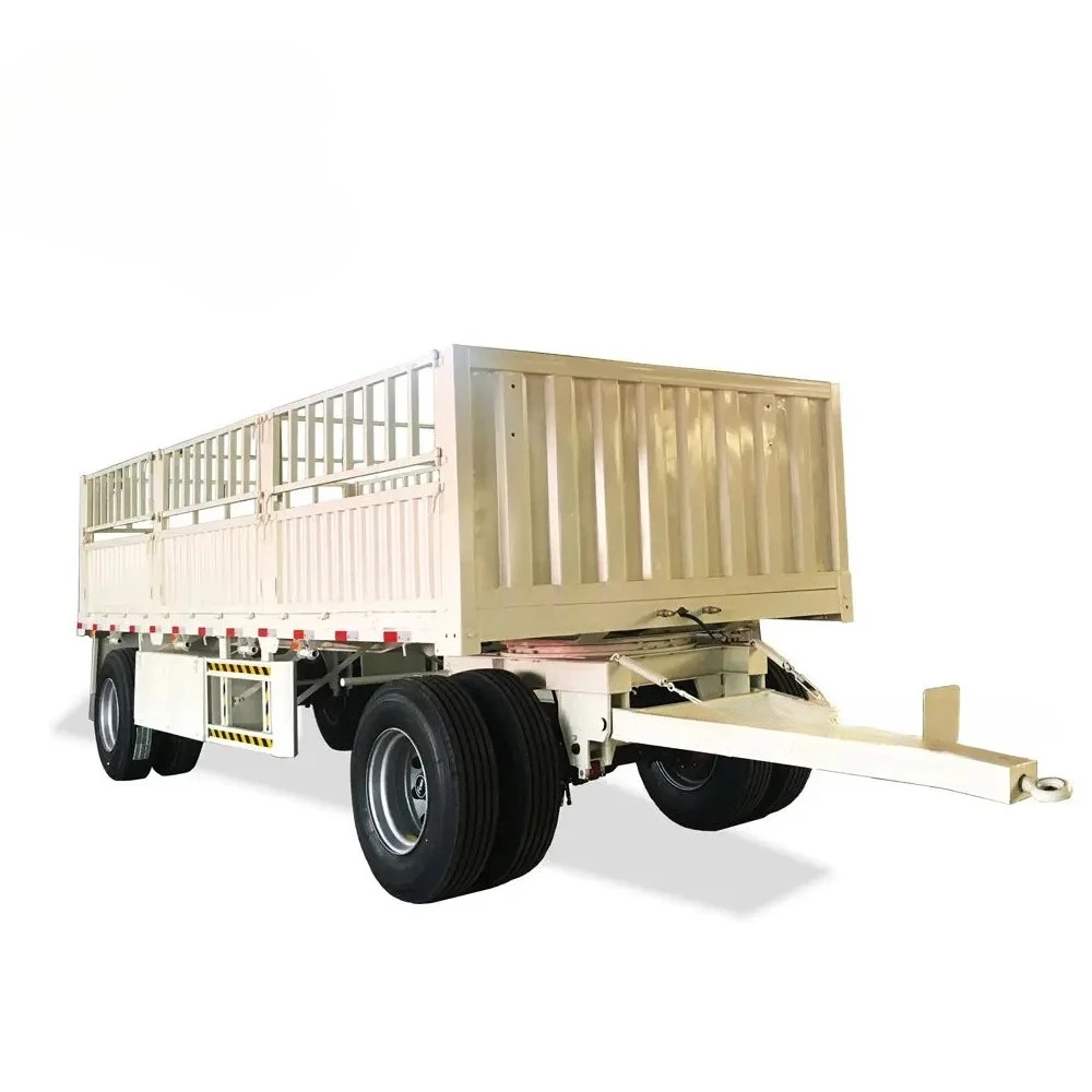 2025Farm Мини-напівприцеп Утилита Сельскохозяйственная грузовик с боковой панелью Draw Bar Полуприцеп