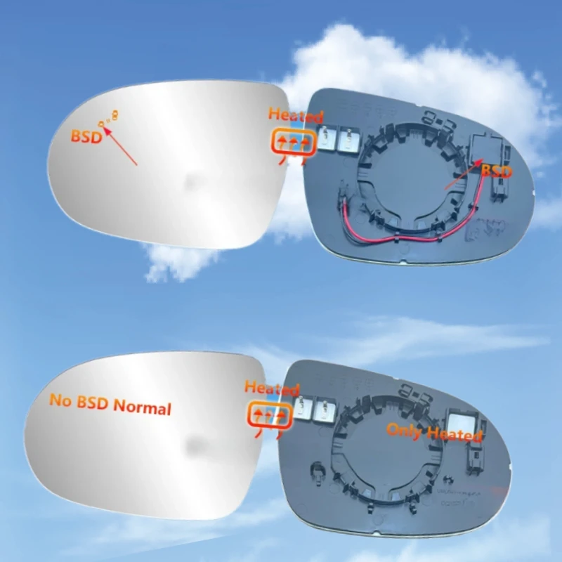 

With BSD Heated For KIA Sorento 2015 2016 2017 2018 2019 2020 LH/RH Rearview Mirror Glass 87611-C5040 C60/ Car Wing Mirror Parts