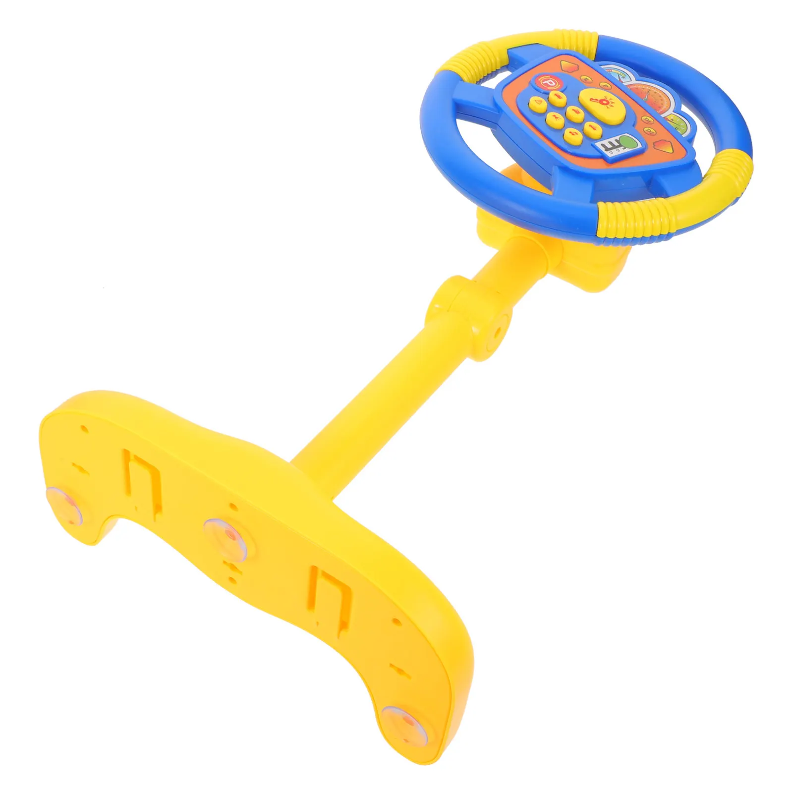 

Interactive Kids Driving Simulator Wheel Musical Rotating Playset for Children Enhanced Edge Design Indoor Outdoor Use