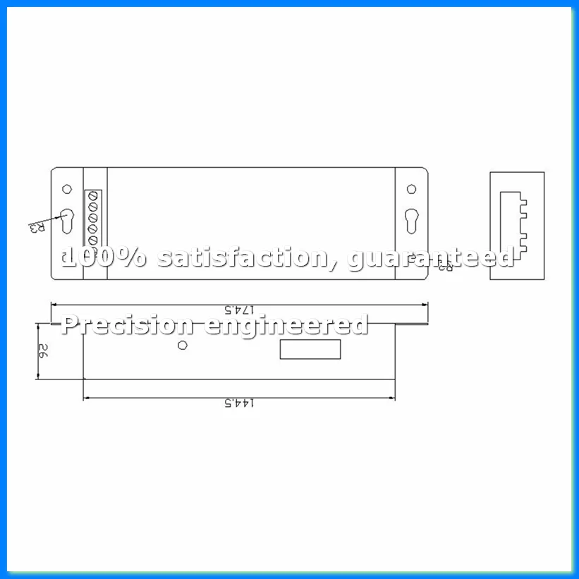 DMX200 SPI Signal LED Controller to Decoder for 2801 6803 2812 2811 Strip Light Tape DC5V 12V 24V-AD23