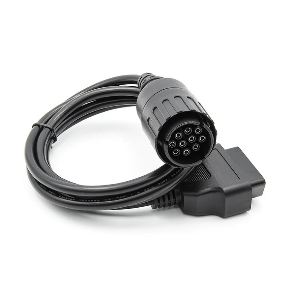 For ICOM-D Compatible 10Pin to 16Pin Cable for BMW Motorcycles Supporting Protocol Communication and Error Reporting