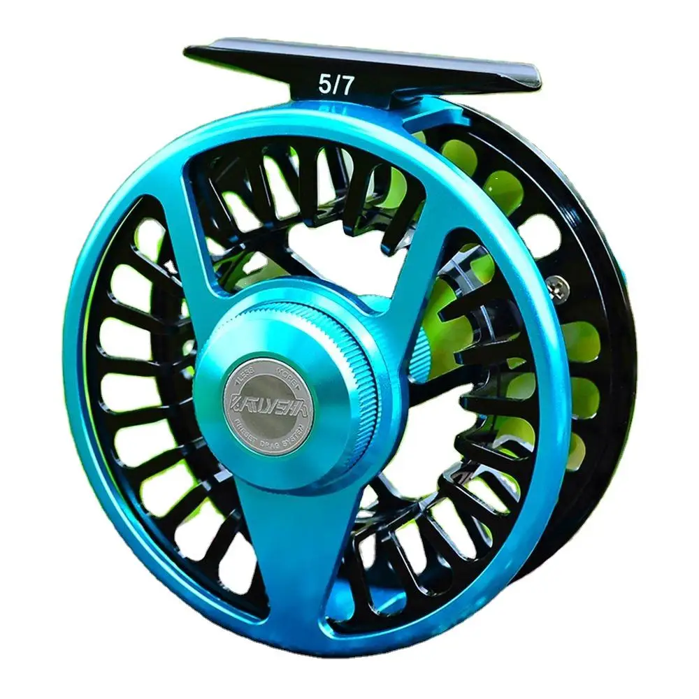 

Aluminum Fly Fishing 5/7 7/9 9/10 WT Fly Fishing Reel CNC Machine Right & Left Handle Light Ice Mini Fly Fishing Reel