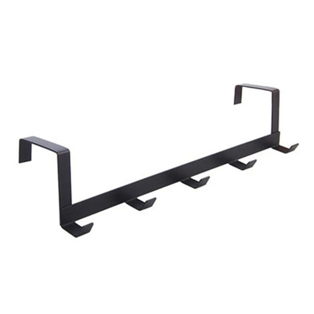 Kitchen Living Room Hook Hangers 29*7.5*6.3cm 5 Hooks For Clothes Holder Metal Hook Rack Organizer Towel Coat 1pcs